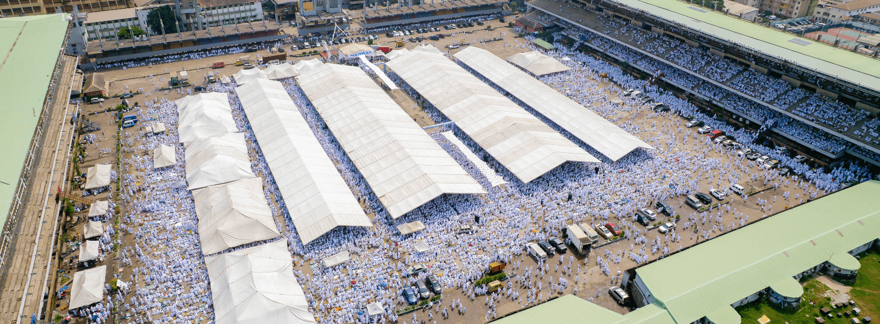 Aerial view of Tafawa Balewa Square