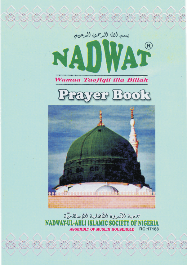 Official Asalatu Prayer Book Cover